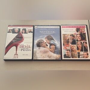 Chick Flicks DVD Collection Lot (3)